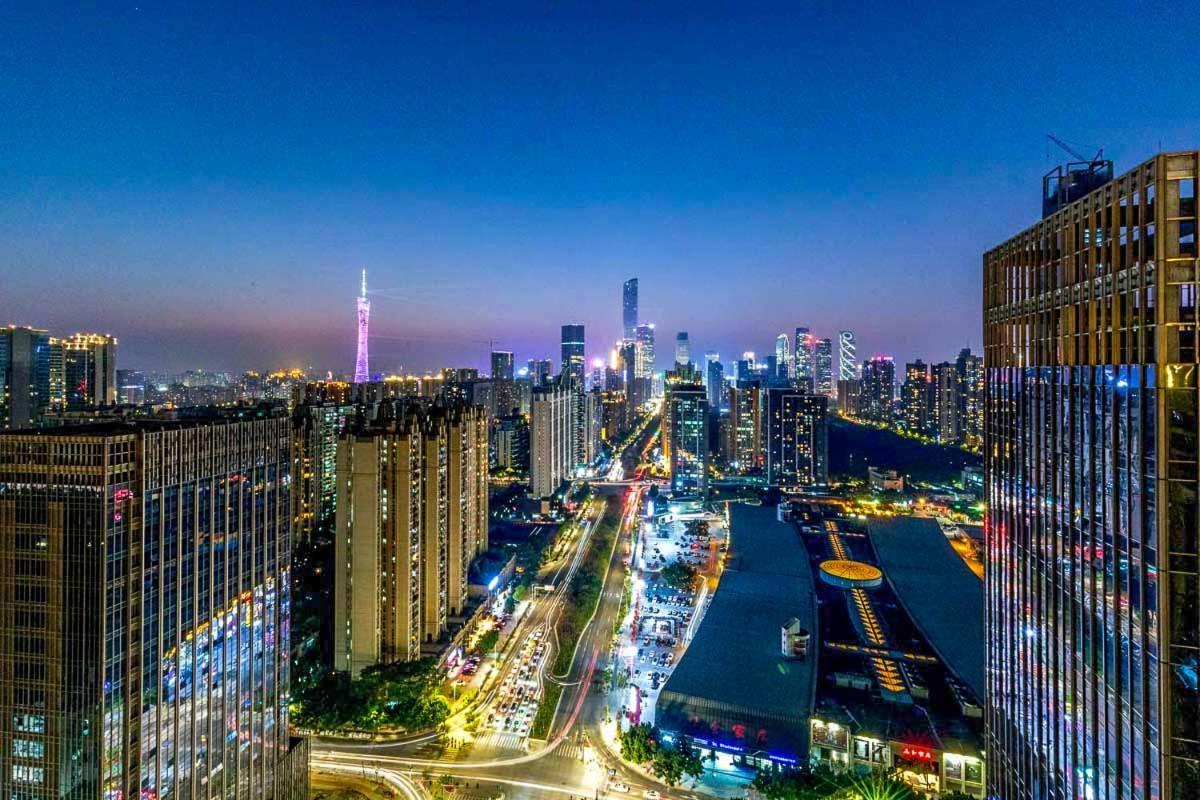 Livetour Hotel Zhujiang New Town Kanton Zewnętrze zdjęcie