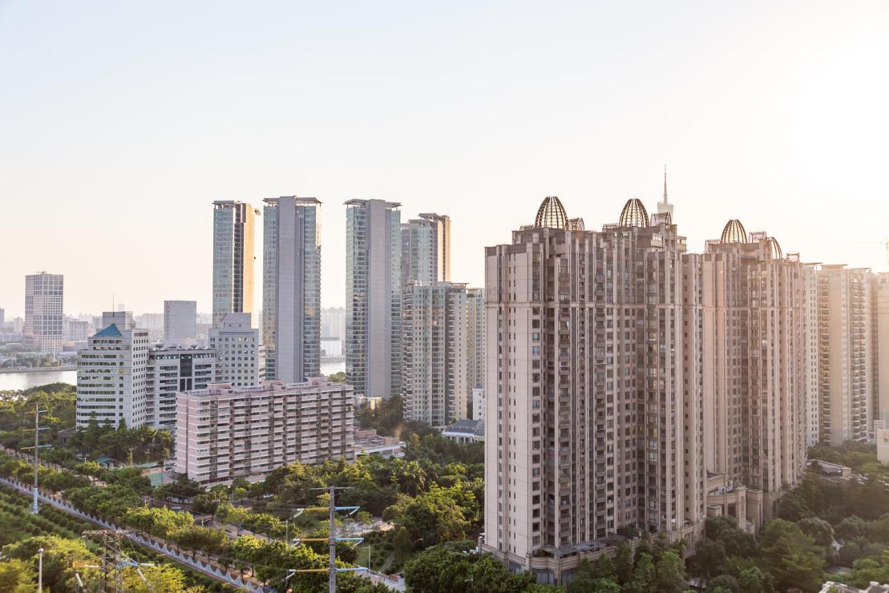 Livetour Hotel Zhujiang New Town Kanton Zewnętrze zdjęcie